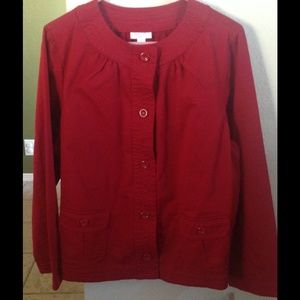 CHARTER CLUB Red Jacket😍